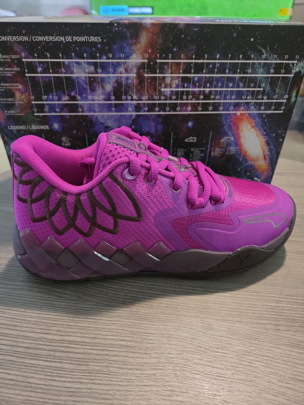 PUMA LaMelo Ball MB.01 Lo Disco - Deep Orchid / Pickled Beet UNISEX
